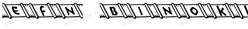 EFN Binokle字体转换